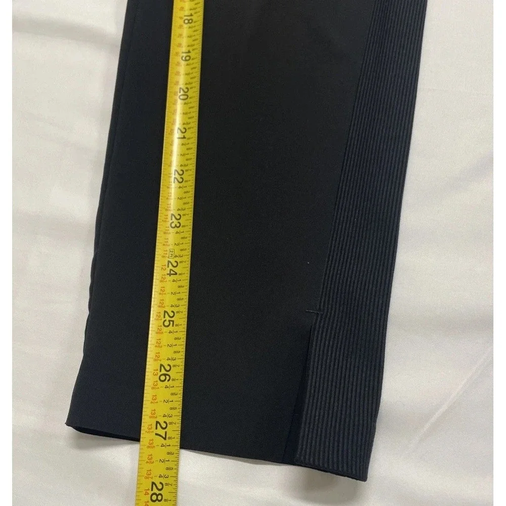 ATHLETA Brooklyn Ankle‎ Pant Black Lightweight Pants Work Travel Women's Size 0